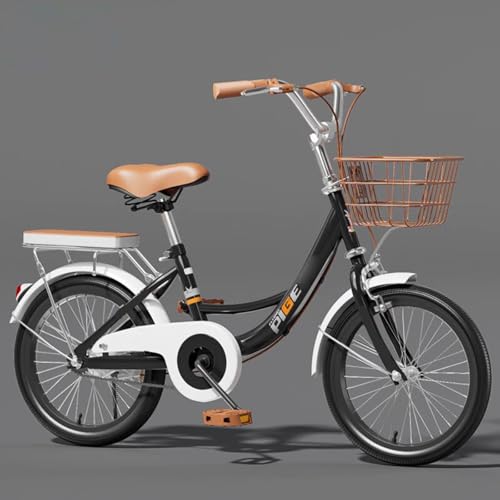 Bicicleta para Niños de 22 Pulgadas con Marco de Acero Al Carbono y Asiento Engrosado Bicicleta de Montaña Unisex Adecuada para Una Altura de 115-160 cm A,18 Inches
