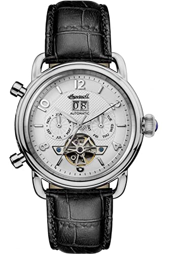 Ingersoll Mens Analogue Classic Automatic Watch with Leather Strap I00903