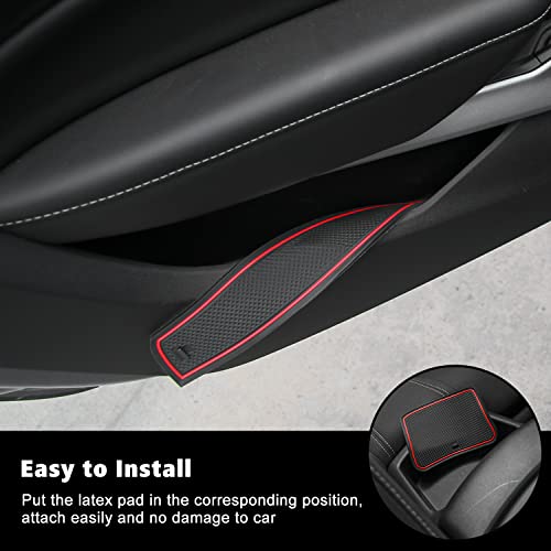 Tapetes Antideslizantes para Portavasos Chevrolet Camaro miniatura 6