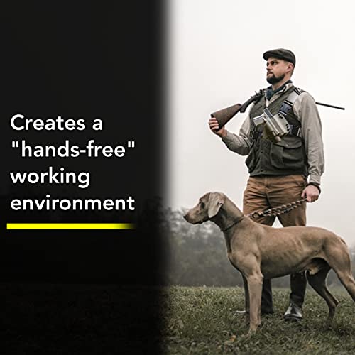 Holsterbuilder Universal Chest Rig & Mounting Hardware - Underarm Shoulder & Waist Holster - Adjustable Concealed Carry Universal Chest Harness-Holster Not Included #TOP6