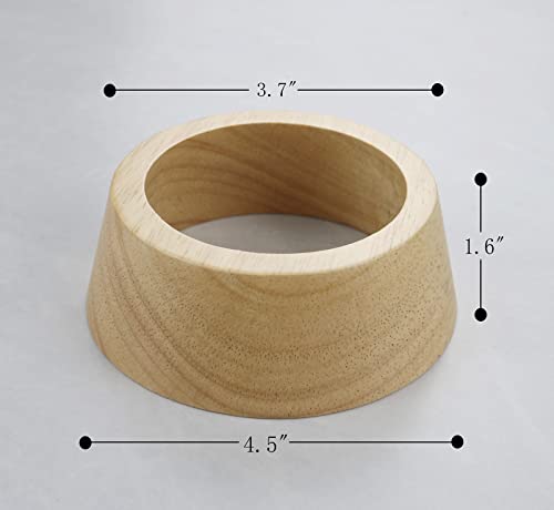 Wood Display Stand For Basketball Football Volleyball Soccer Ball , Crystal Ball Stand Holder #TOP6