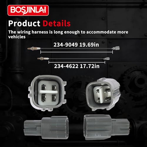 Sensor de Oxígeno para Toyota Camry y RAV4 2.4L 2004-2011 2 Pzas miniatura 5