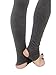 VF-Sport Long Leggings - Cotton/Stirrup, Misses Size (Charcoal, XS)