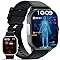 YYKY 2025 Neue Smartwatch mit EKG blυtdrυckmessυng Gesundheitsuhr 2.01" Smart Watch ΒΙυtzυcker/ΒΙυtdrυck Uhr/HRV/Harnsäure/Telefonfunktion/24H Herzfrequenz/Schlafmonitor/SpO2/Apnoe/Wetter iOS Android