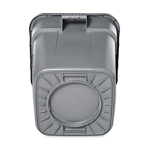 Rubbermaid Commercial Products FG353600GRAY Rubbermaid Commercial Lldpe Square Brute 40-Gallon Trash Can Without Lid thumb #1