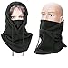 MOHOO Sturmhaube Balaclava Winter Sport Wintermütze Motorrad Fahrrad Snowboard Herren Damen Polarfleece,Winddicht Kälteschutz Atmungsaktive Universalgröße (Grau)