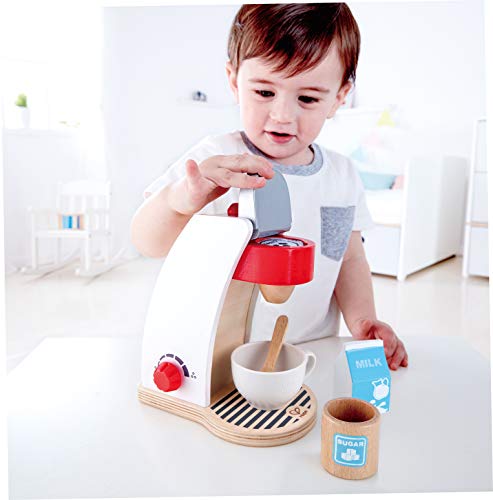 Hape My Coffee Machine Wooden Play Kitchen Set With Accessories (White) #TOP3