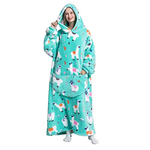 Miniatura 3 de Joreay Extra Larga Manta De Gran Tamaño Con Capucha, Manta De Forro Polar Para Mujeres Adultas, Sudadera Gigante Esponjosa Con Capucha Para Adolescentes
