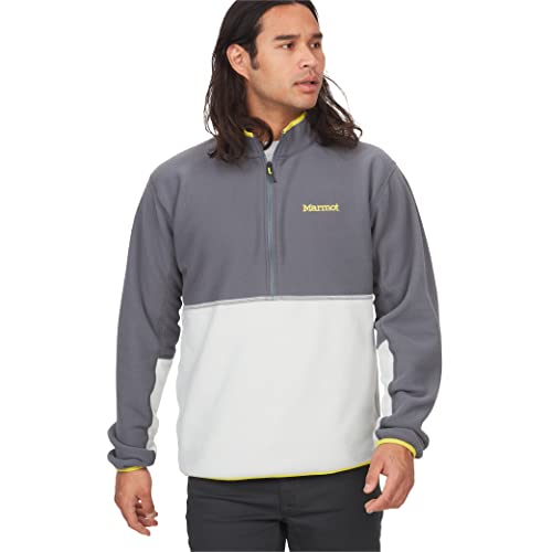 MARMOT Men's Rocklin 1/2 Zip Jacket - Classic, Warm, Lightweight 100-Weight Fleece Layer
