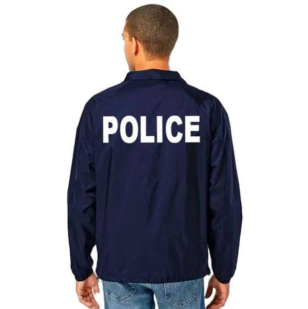 Service and First Responders Coach Jacket Collection One Event Staff Windbreaker Police Security Constable
