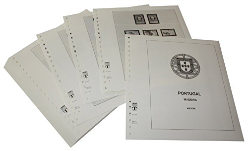 Madère Indépendance Postale feuilles pré-imprimées pour la collection de timbres 1980-2007
