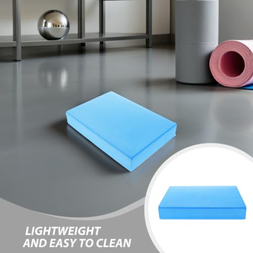 Colchoneta de equilibrio ERINGOGO para yoga y fitness, cojín de ejercicio TPE grueso, almohadilla suave para rodillas para gimnasio en casa y entrenamiento portátil miniatura 3