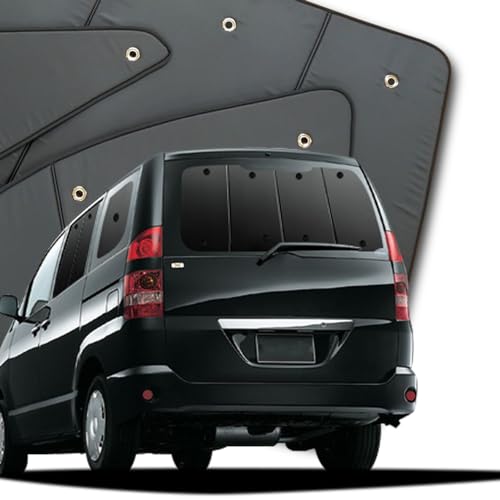 趣味職人 プライバシー サンシェード 車 ノア 60系 ヴォクシー 60系 リア 専用 カーテン 車中泊 グッズ 対応 『01s-a013-re』