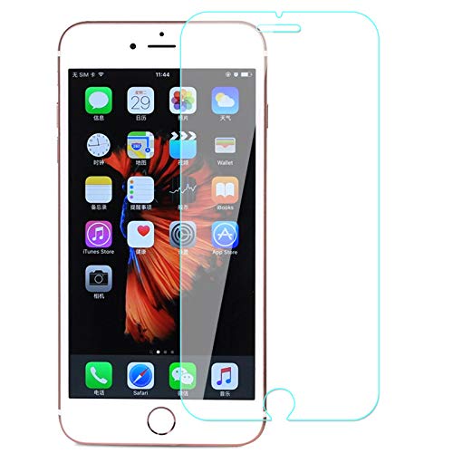 [3-pack] tempered glass screen protector for iphone 6 plus,6S plus,5.5-inch.0.26mm ultra thin 2.5d edge 9h hardness hd clear tempered glass film anti-scratch,case friendly,fingerprint
