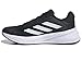 adidas Women's Response Running Sneaker, Black/White/Black, 8