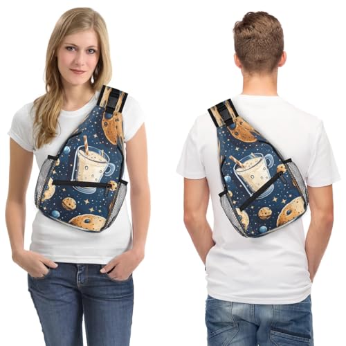 Bolso tipo Sling para mujeres y hombres unisex miniatura 7