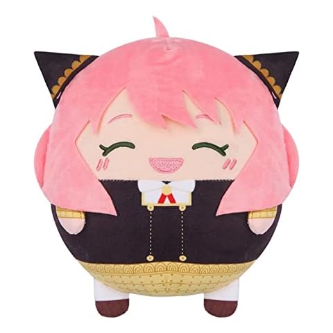 LIKUNGOU 22CM Anya Forger Muñeca de Peluche Spy Family Anime Figura Plushie Chubby Juguete de Peluche Cover