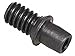 Ultra-Dex NL-58#5/16-24 Thread Negative Lock Pin, 5/8" Inscribe Circle Size, 0.86" OAL (Pack of 5)