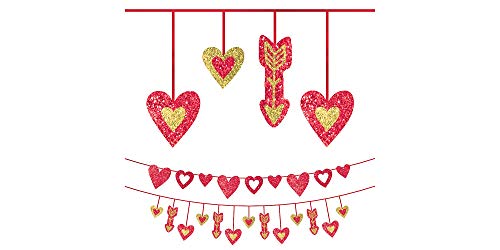 Banderoles Saint-Valentin amscan 120428 kit parfait pour surprendre votre partenaire