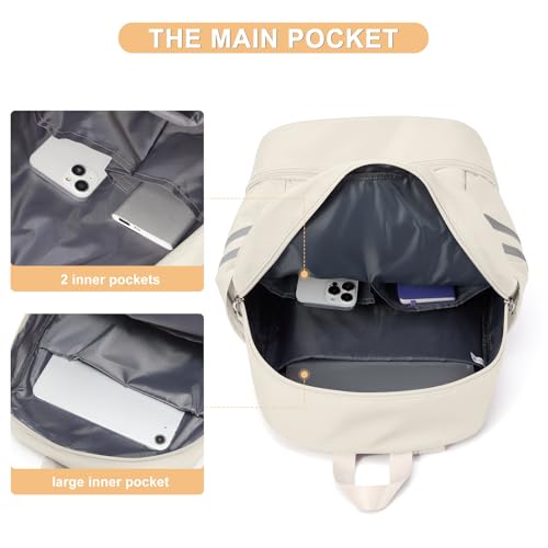 coofay Gym Backpack For Women Waterproof Sports Backpack With Shoe Compartment Lightweight Travel Backpacks Small Gym Bag Dance Volleyball Backpacks
