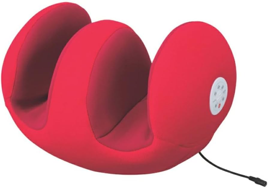 [新品未開封]ホットエア ルーミー レッド フットケア クリスマスプレゼント Amazon | ツカモトエイム エアーマッサージャー エアリーフット