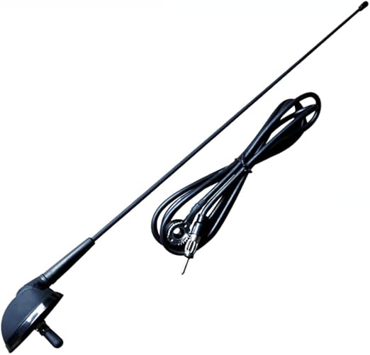 Anina 16 Inch AM/FM Universal Top/Side Mount Antenna for