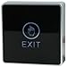 UHPPOTE Touch Pad 12VDC NO/NC/COM Output Door Exit Button for Access Control with LED Square Type