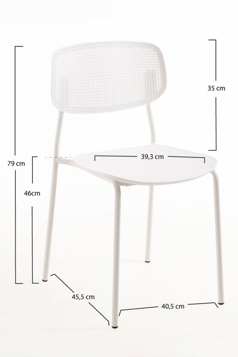 Regalos Miguel - Packs Sillas Comedor - Pack 2 Sillas Piki - Blanco