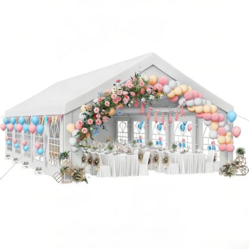 YITAHOME 20x33FT Heavy Duty Party Tent Outdoor Wedding Event...