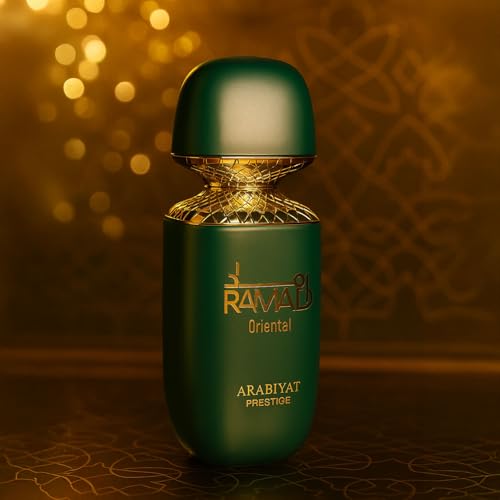 Image of Arabiyat Ramad Oriental EDP 100ml - Unisex Amber Spicy Woody with Frankincense, Saffron & Oud | Bold Long-Lasting Signature Scent