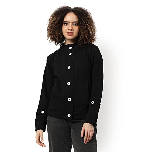 Image of PINACOLADA Women's Puffer Regular Fit Bomber Jacket For Winter Wear | Standing Collar | Full Sleeve | Zipper | Casual Jacket For Woman & Girl | Western Stylish Jacket For Women