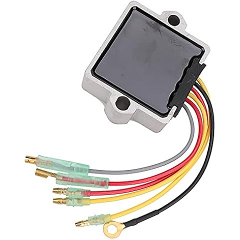 815279T Regulator Rectifier 883072T 6 Wire Compatible with Mercury Voltage Regulator 40HP 50HP 55HP 60HP 75HP 90HP 100HP 115HP 125HP 135HP 150HP 175HP 200HP 250HP 275HP 854515 815279-3 Cover