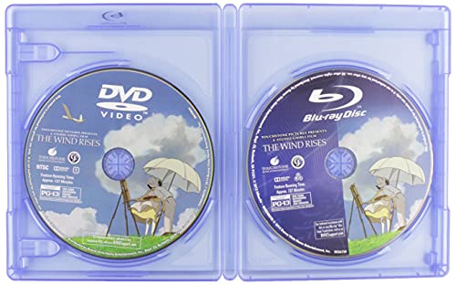 The Wind Rises (Blu-ray + DVD) B00MHT49KO Book Cover