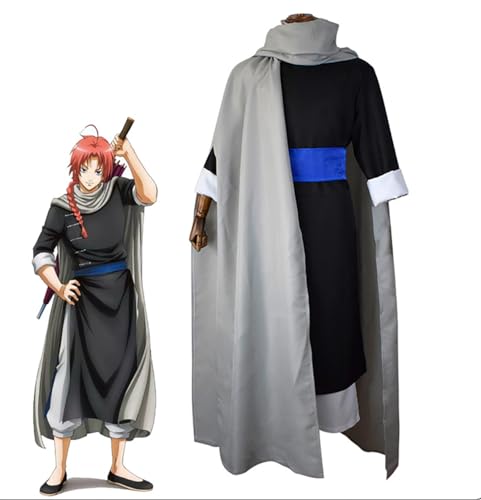 Kamui Cosplay Costumes, Anime Gintama Suit Full Set Halloween Outfits for Men(S, Full Set)