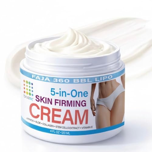 Bruizex Arnica Cooling & Skin Firming Cream – Comfort Care for Compression Garments, Faja Colombiana, Lipo Foam, Waist Trainer & Body Binder. For recovery after liposuction, 360 lipo, BBL, 4 Oz