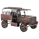 Objet polyvalent : convient à divers environnements – utilisez-le comme modèle de bar ancien, comme camion de décoration intérieure ou comme élément de décoration vintage pour un bar, rehaussant n’importe quel espace avec son charme rétro de camion de collection, de véhicule rétro pour la maison ou de modèle de camion de pompiers