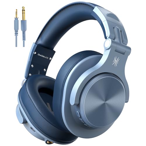 【Suono stereo HiFi】: Bluetooth cuffie I doppi driver al neodimio da 40 mm offrono una riproduzione dei bassi profonda e precisa. La connessione veloce e stabile tramite bluetooth o cavo dati fornisce un suono chiaro, potente e dettagliato, permettendoti di goderti la tua musica come se fossi lì. Fornire ai clienti una migliore qualità del suono è la nostra costante ricerca.
