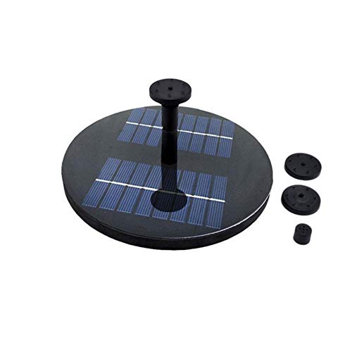 never-hu Solar Powered Fountain Pump,Watering Water Pump Gardening Garden Pond Solar Fountain Floating Outdoor Garden Pond Without Battery