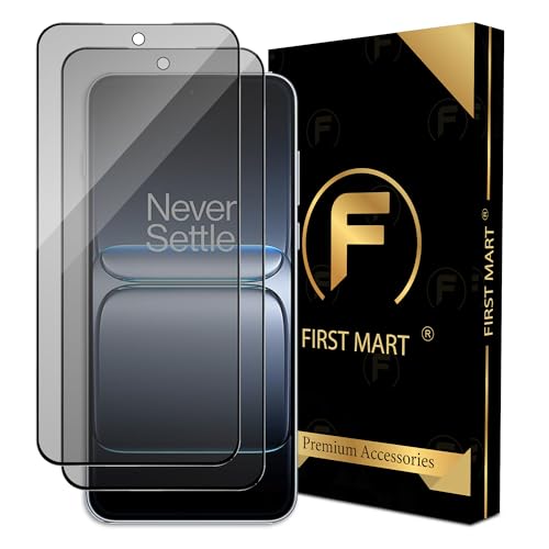 Image of FIRST MART Military-Grade Matte Anti-Glare Tempered Glass for OnePlus Nord 5 5G (6.83 Inch) With Edge to Edge Screen Coverage and Easy Installation Kit | Matte (Pack of 2)