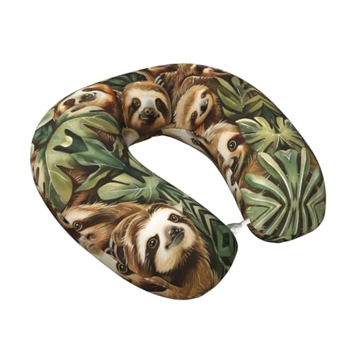 Almohada U de espuma viscoelástica tamaño estándar miniatura 2