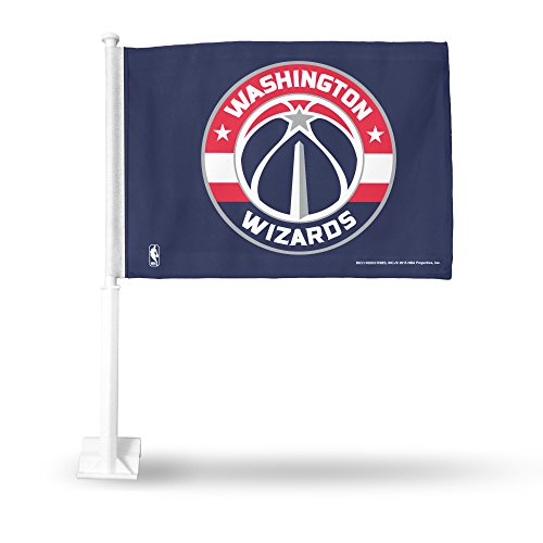 Washington NBA Wizards 11X14 Window Mount 2-Sided Car Flag