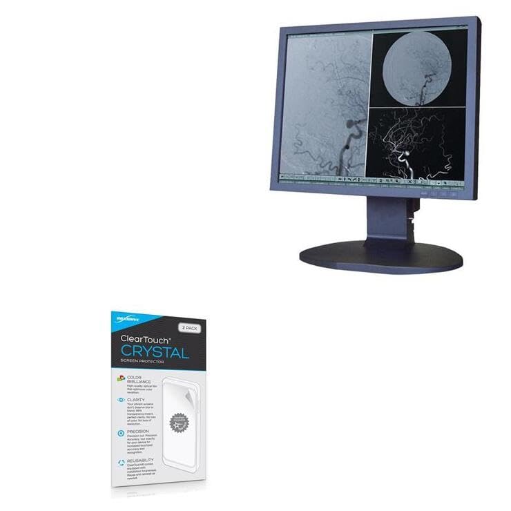 BoxWave Screen Protector Compatible with JVC ME195 - ClearTouch Crystal (2-Pack), HD Film Skin - Shields from Scratches