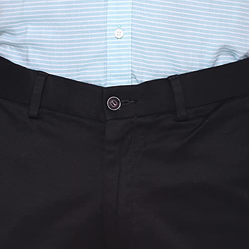Image of blackberrys Black Coloured Mens Trousers (Size: 40)-EK-Earl # Black
