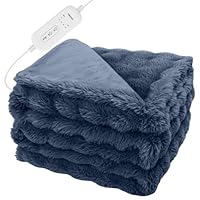 Amazon.co.jp : MOSMEE 電気毛布 【表面兎毛調+裏面ポリエステル素材