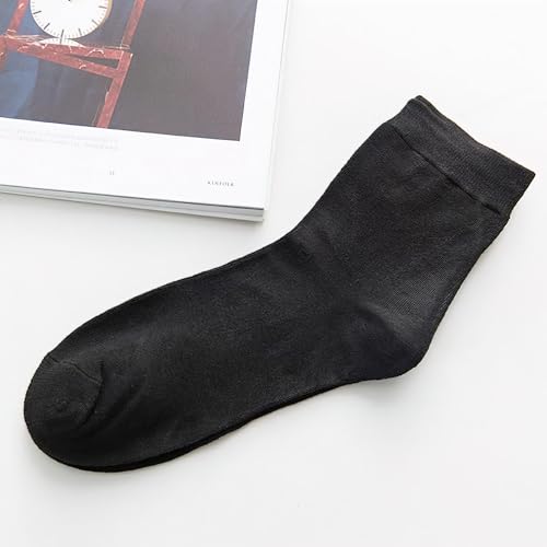 10 Pairs Crew Socks for Women Men - Quarter Socks Athletic Business Casual Neutral Socks Breathable and Comfortable4