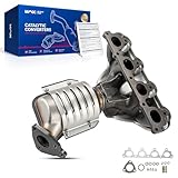 KAX Automotive Replacement Catalytic Converter Fit for 1996-2000 Civic CX/DX/GX/HX/LX (except EX model) Replace 642597,16096,099884,674439(EPA Compliant)