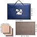 Lavievert 1000 Piece Jigsaw Puzzle Board with Padded Cover, Portable Case with 4 Sorting Trays & Detachable Board, Puzzle Caddy Storage Saver with Non-Slip Surface for Adults and Kids