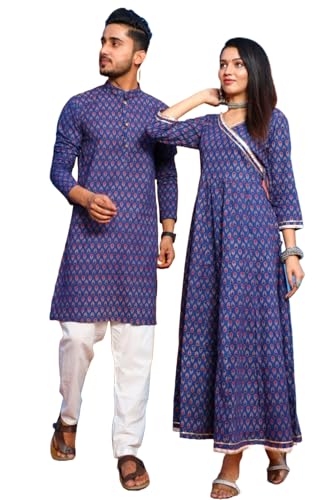 Kurta couple en coton imprimé : finis les vêtements rigides et inconfortables