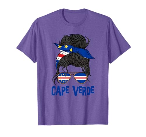 Cabo Verde Para Niña Bandera Cabo Verde para Mujer Cabo Verde Camiseta