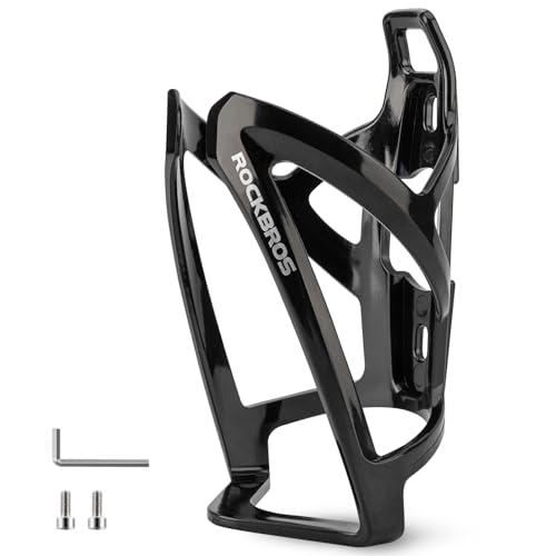 ROCKBROS Porte-bidon de vélo Léger Inusable, Support Porte Bouteille Bidon pour Vélo Universelle pour Vélo de Route VTT 5 Couleurs 1 Pcs